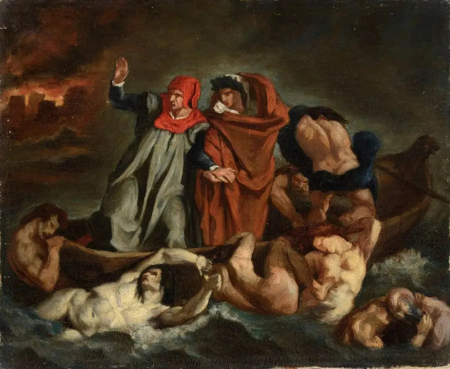 Dante'nin Kayığı - Édouard Manet