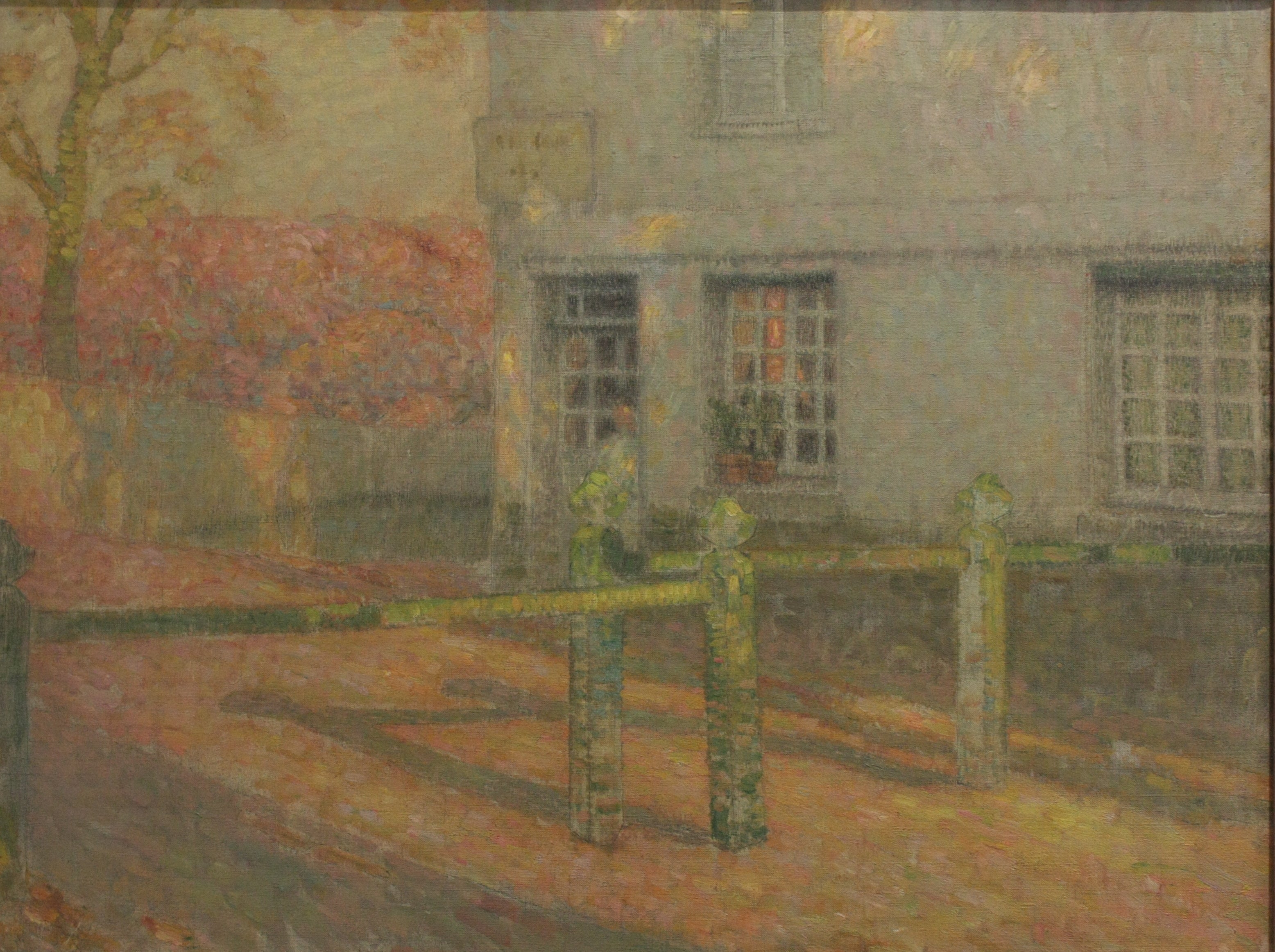 La Barrière verte - Henri Le Sidaner