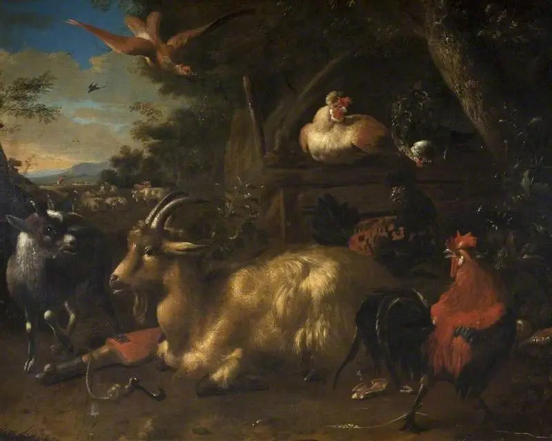 Ahır - Melchior de Hondecoeter