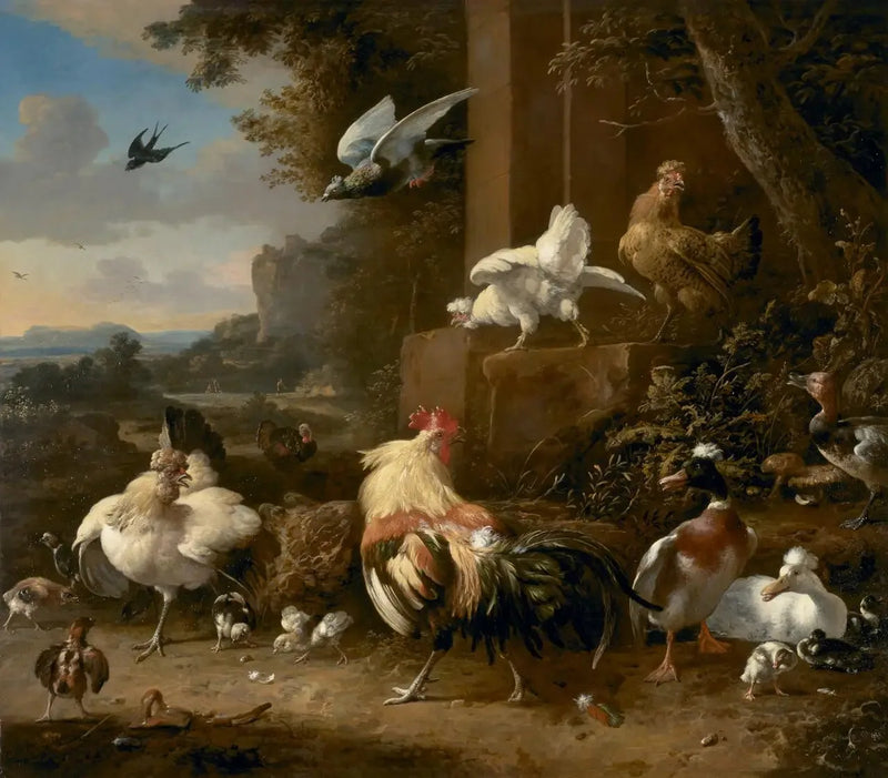Ahır - Melchior de Hondecoeter