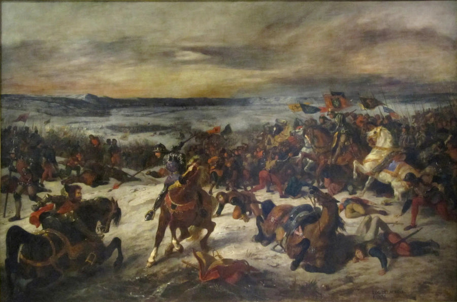 Nancy Savaşı - Eugène Delacroix