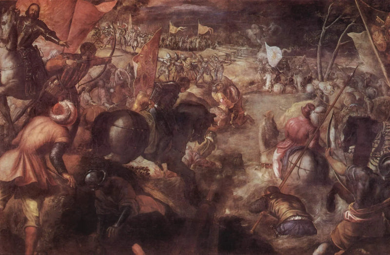 Taro Savaşı - Jacopo Tintoretto