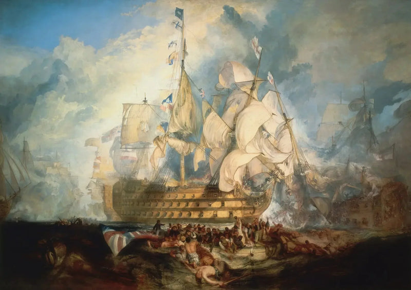 Trafalgar Savaşı - J. M. W. Turner