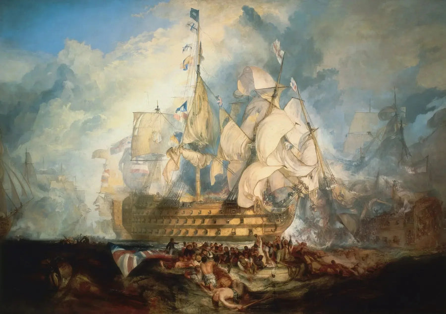 Trafalgar Savaşı - J. M. W. Turner