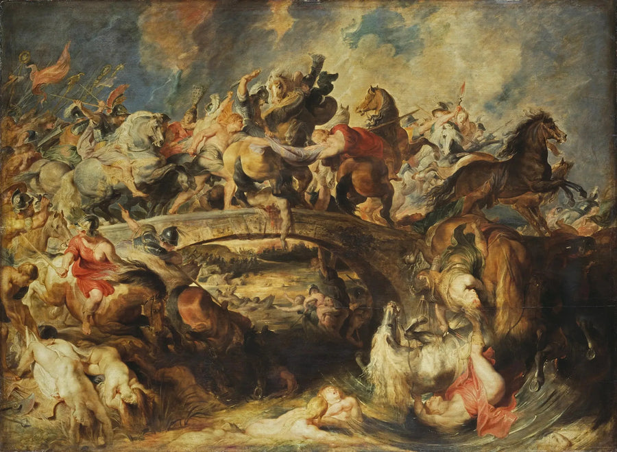 Amazons Savaşı - Peter Paul Rubens