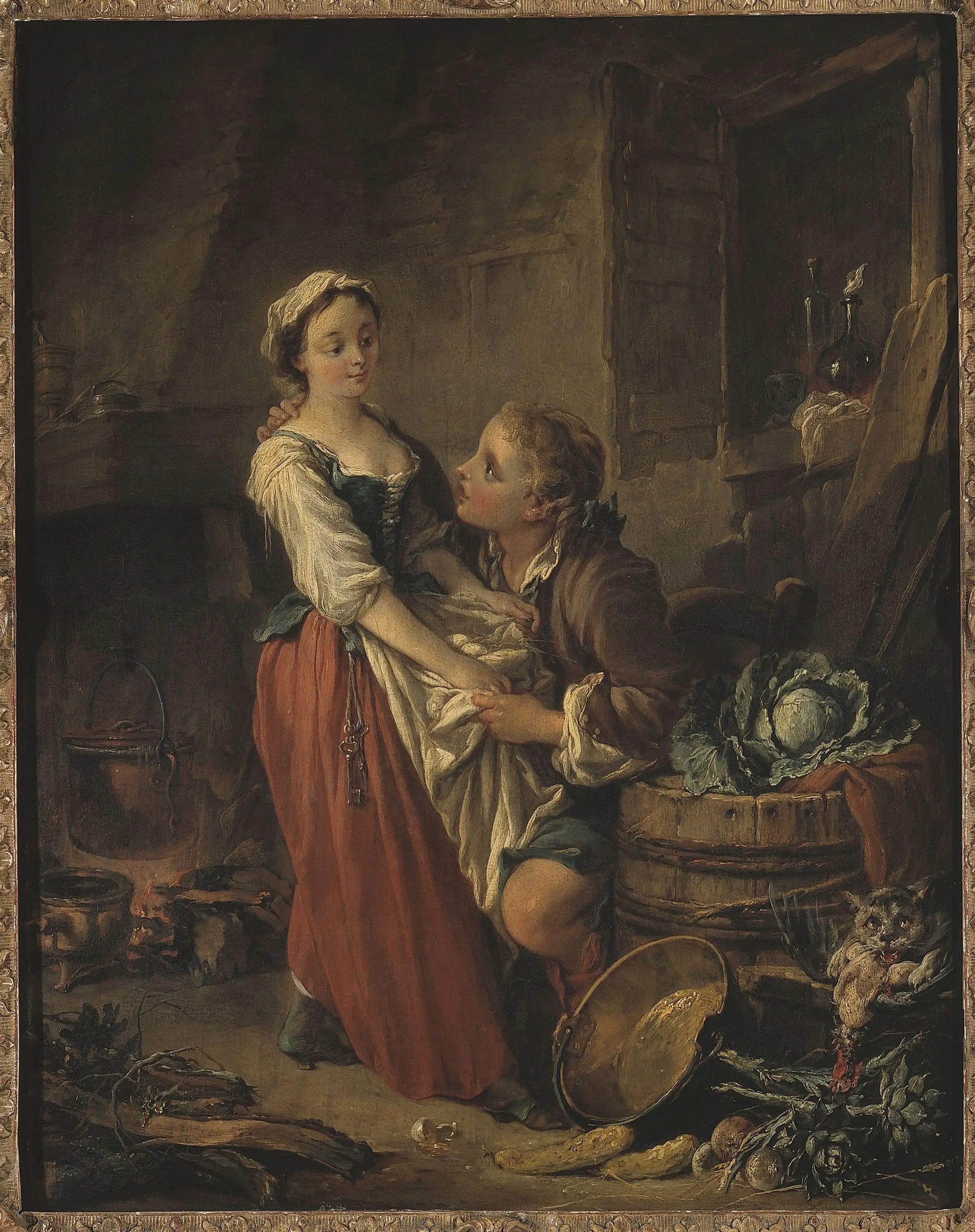 La Belle Cuisinière - François Boucher - Alpha Reproduction