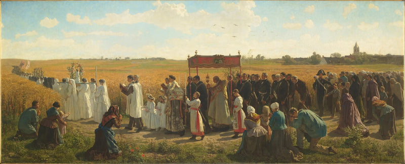 Artois'te Buğdayların Bereketi - Jules Breton