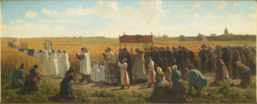 Artois'te Buğdayların Bereketi - Jules Breton