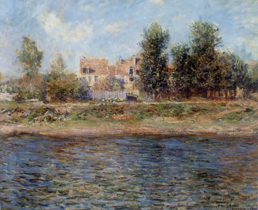 Seine Nehri Kıyısı - Claude Monet