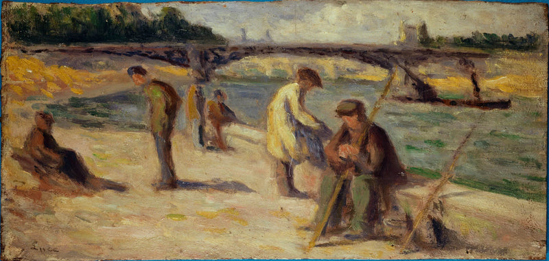 Malaquais İskele Kenarı - Maximilien Luce