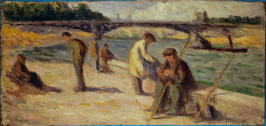 Malaquais İskele Kenarı - Maximilien Luce