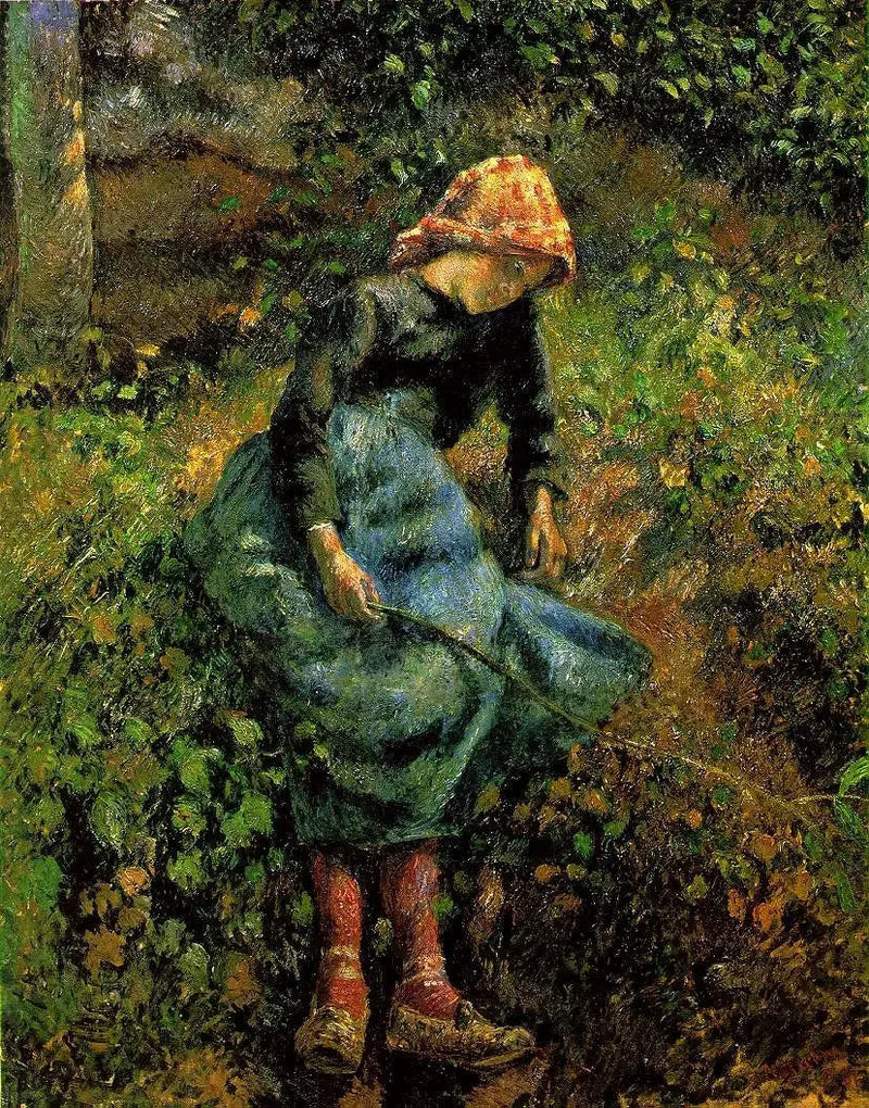 Çoban Kızı - Camille Pissarro