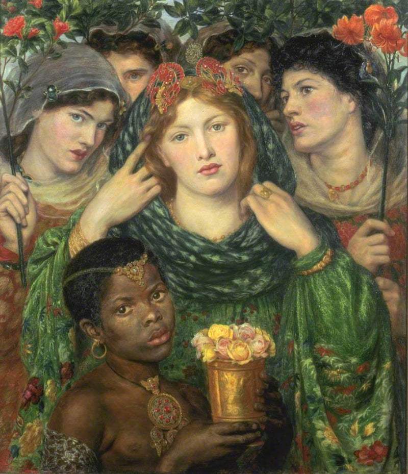 La Bien-Aimée veya La Mariée - Dante Gabriel Rossetti