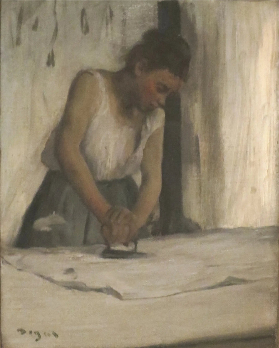Çamaşır Yıkayan Kadın - Edgar Degas