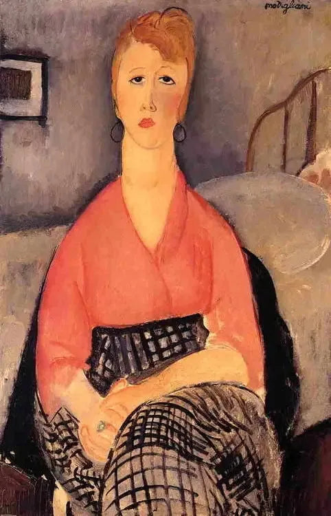 Pembe Bluz - Amedeo Modigliani