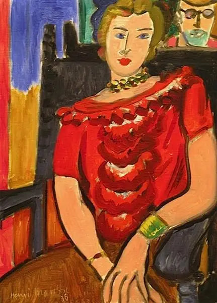 Kırmızı Bluz - Henri Matisse