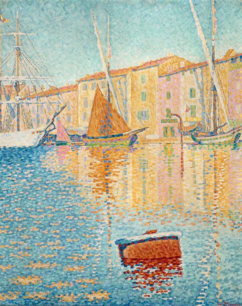 Kırmızı Şamandıra - Paul Signac
