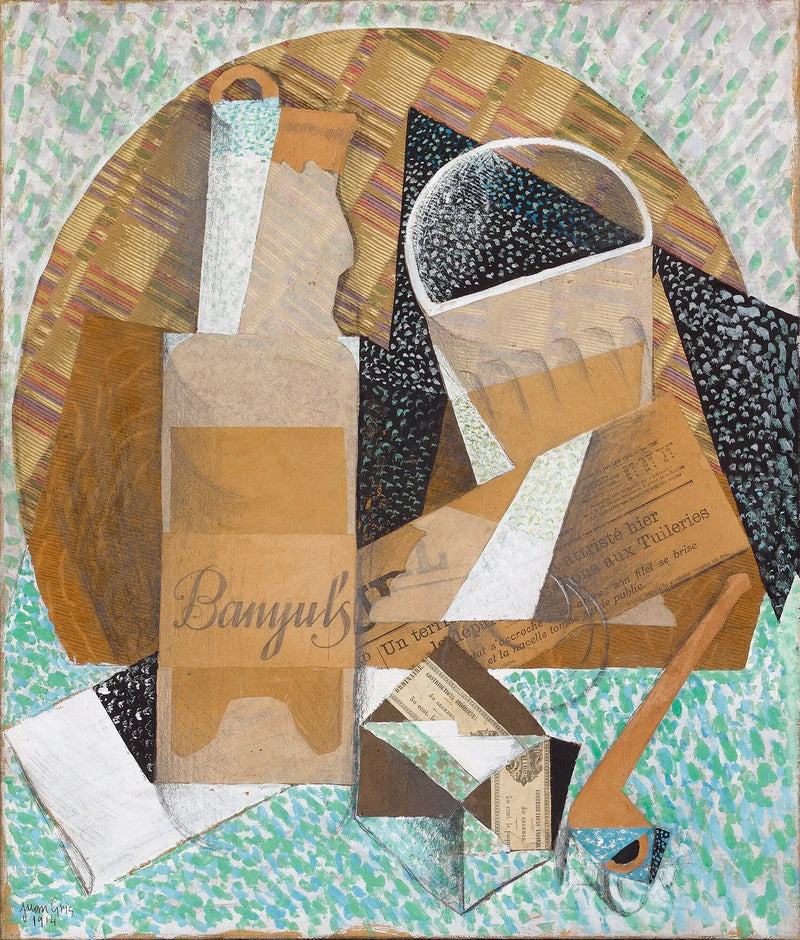 Banyuls şişesi - Juan Gris