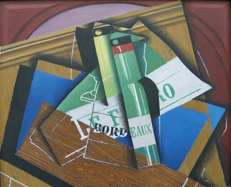Bordeaux Şişesi - Juan Gris