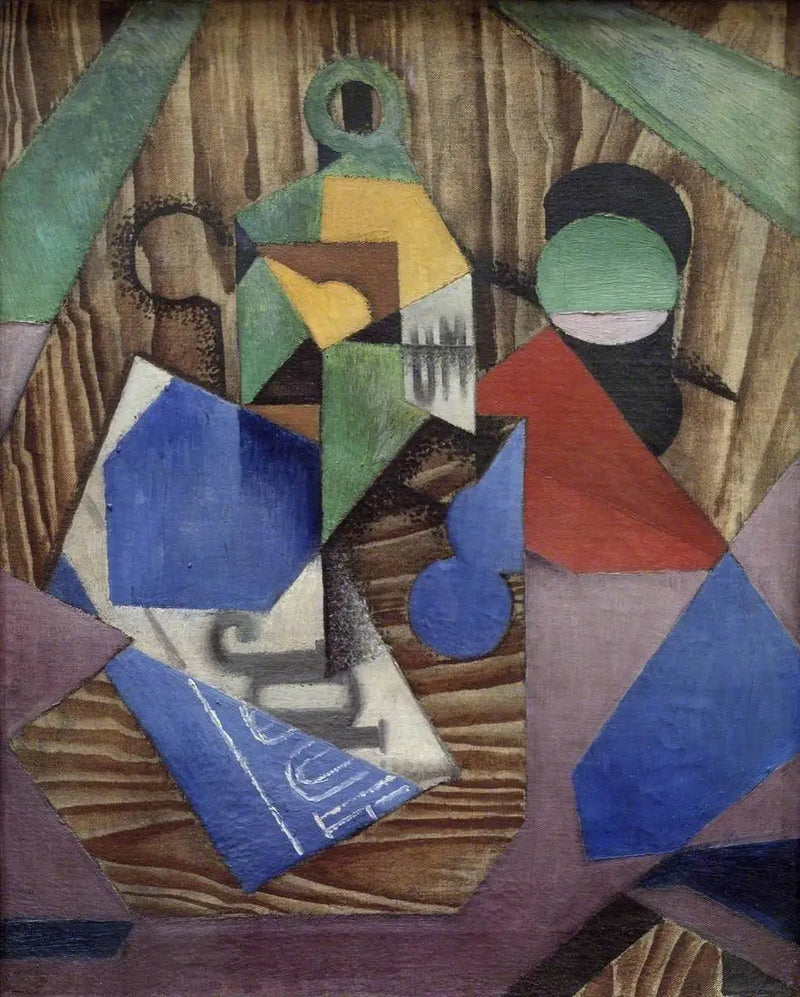 Rom ve gazete - Juan Gris