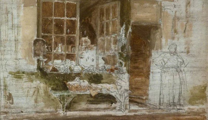 Primeur Dükkanı, Paris - James Abbott McNeill Whistler