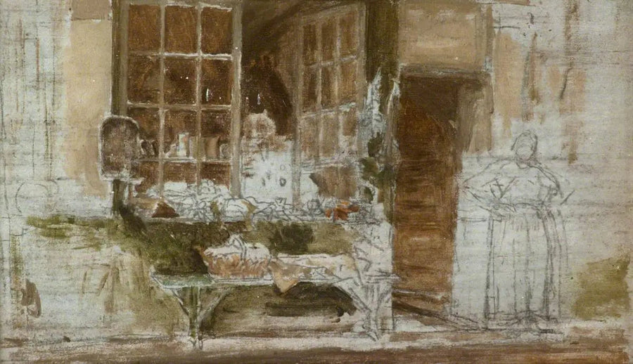 Primeur Dükkanı, Paris - James Abbott McNeill Whistler