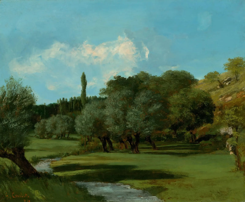 İndre departmanında La Bretonnerie - Gustave Courbet