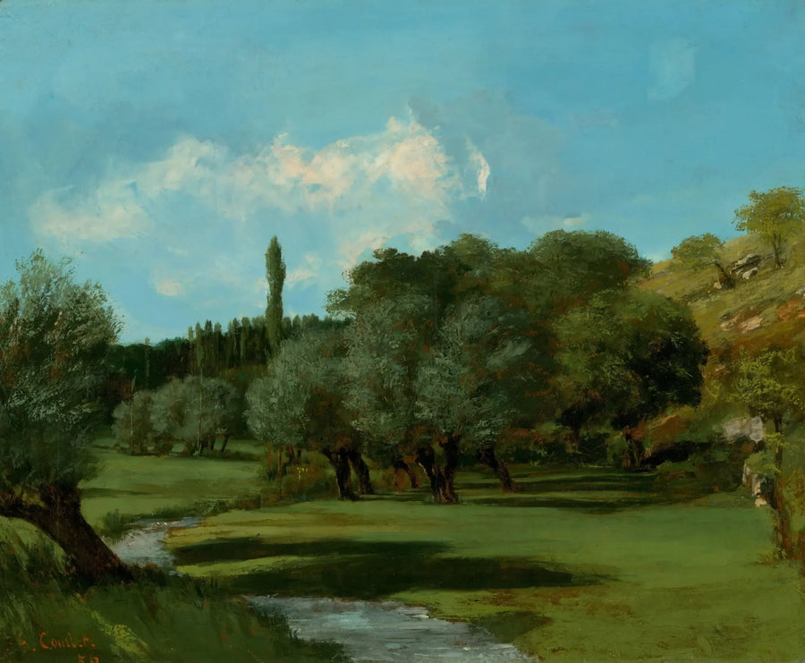 İndre departmanında La Bretonnerie - Gustave Courbet