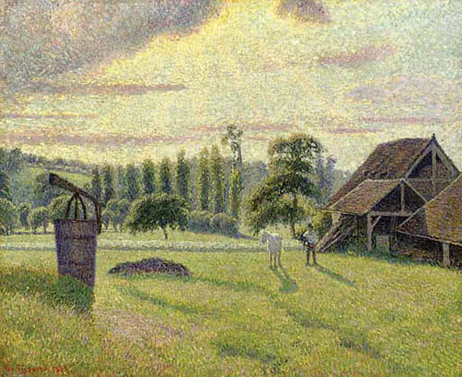 Éragny'deki Delafolie Tuğlası - Camille Pissarro