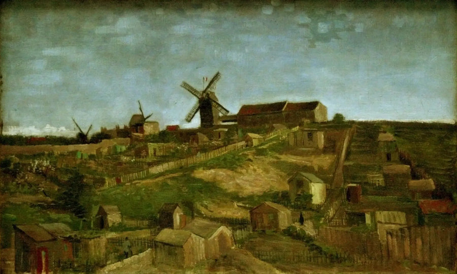 Montmartre Tepesi - Vincent van Gogh