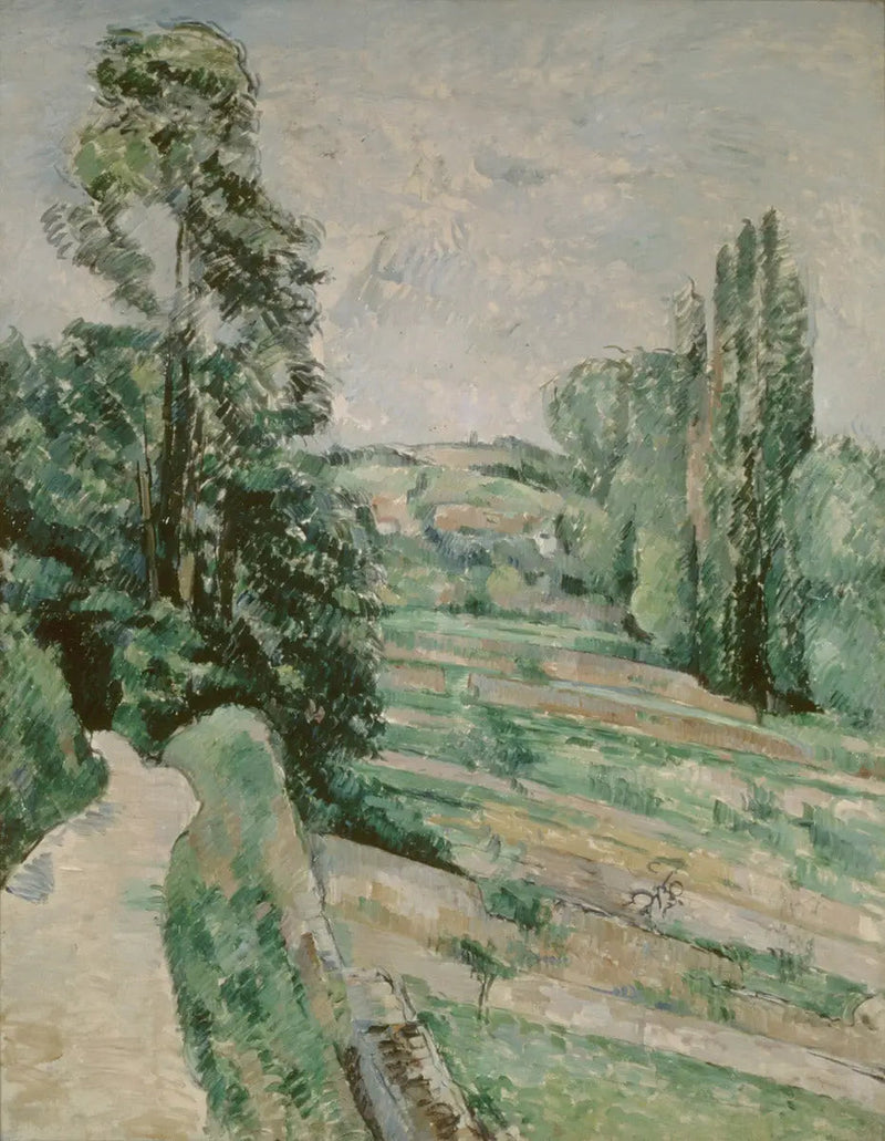 Auvers-sur-Oise Kırsalı - Paul Cézanne