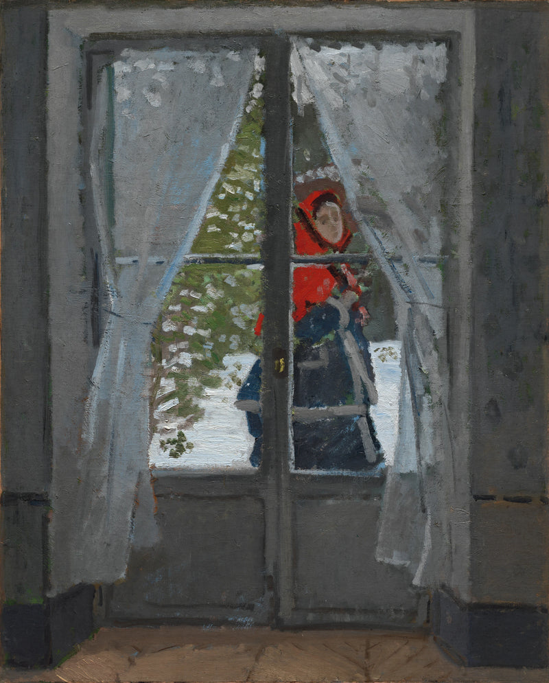 Kırmızı Capeline W257 - Claude Monet
