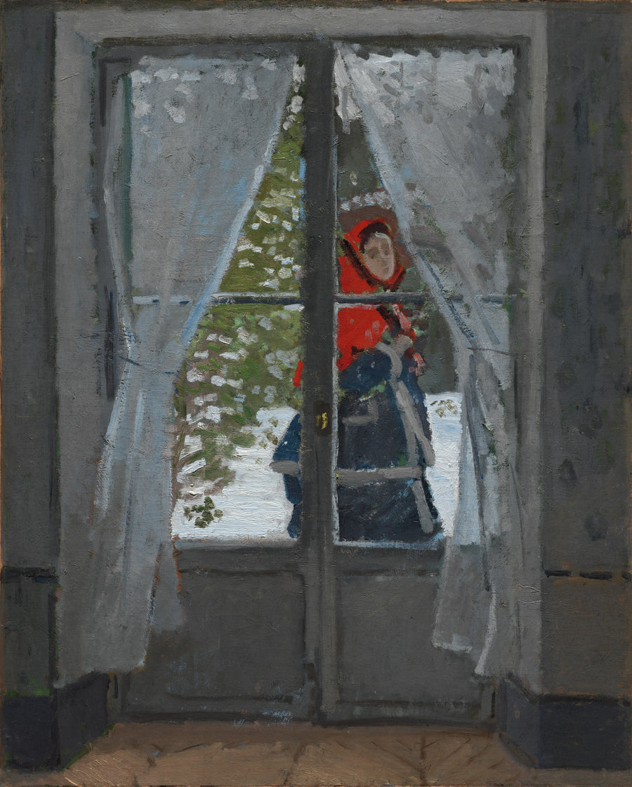Kırmızı Capeline W257 - Claude Monet