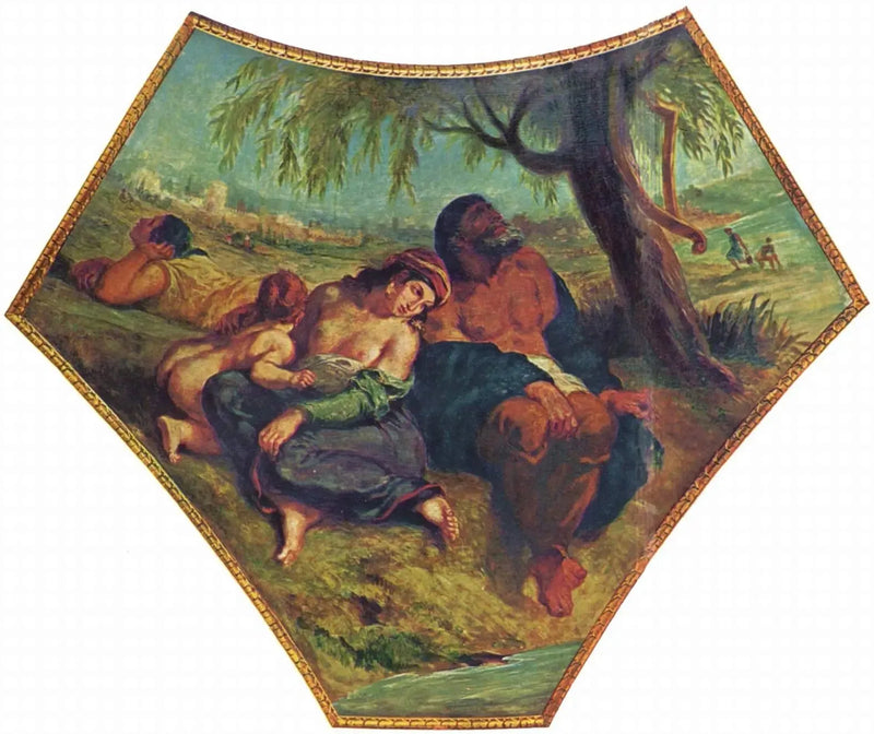 Babil'deki Tutsaklık - Eugène Delacroix