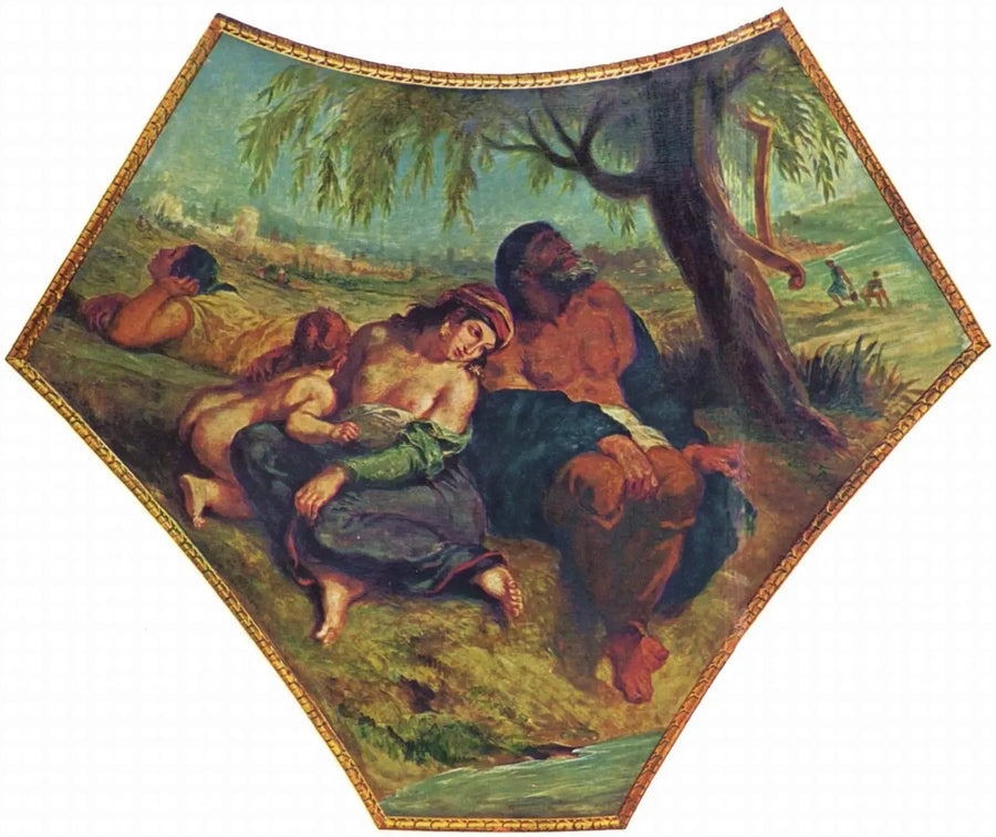 Babil'deki Tutsaklık - Eugène Delacroix