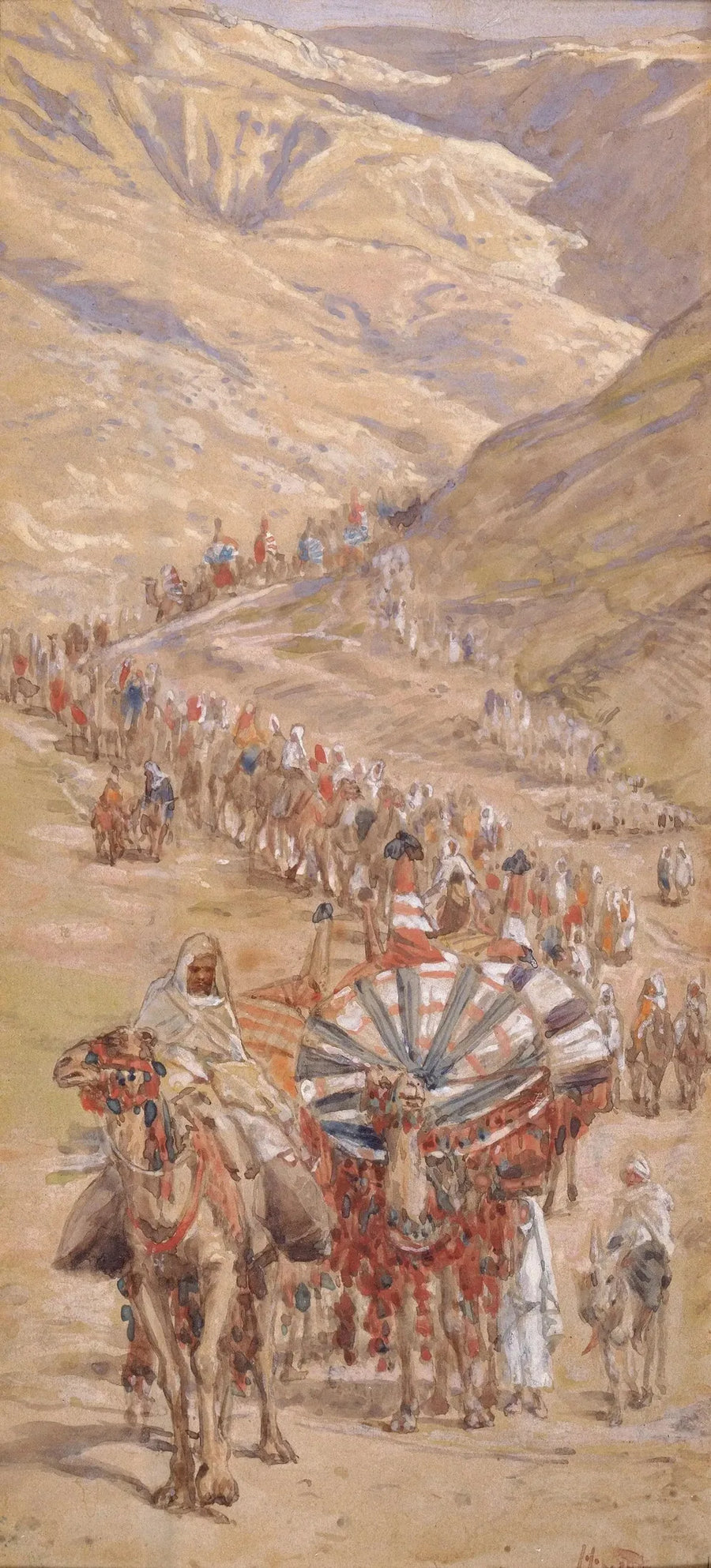 Abram'ın Karavanı - James Tissot
