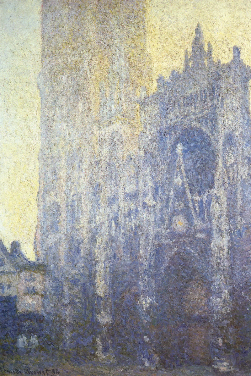 Rouen Katedrali, Portal, Sabah Etkisi - Claude Monet
