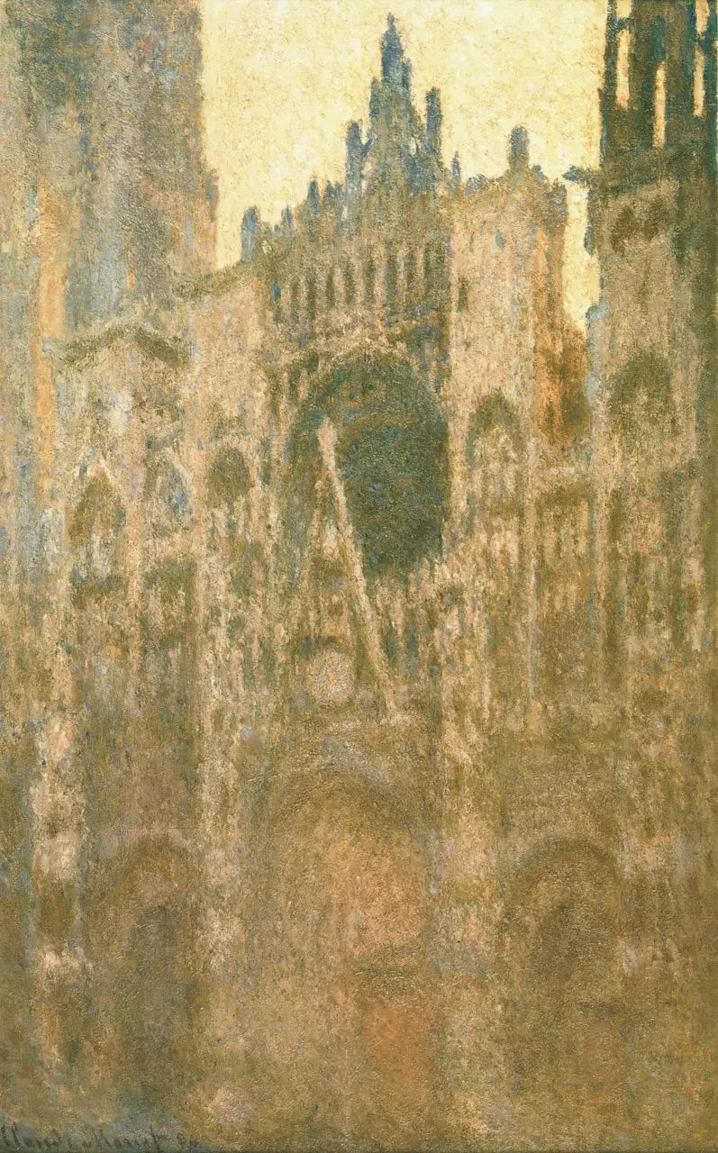 Rouen Katedrali, Portal, Sabah Etkisi - Claude Monet