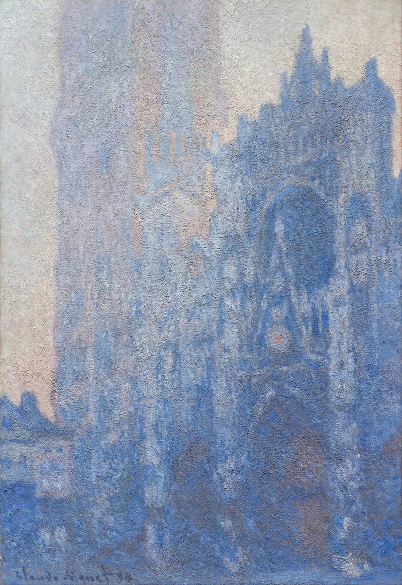 Rouen Katedrali, Albane Kapısı ve Kulesi, Aube - Claude Monet
