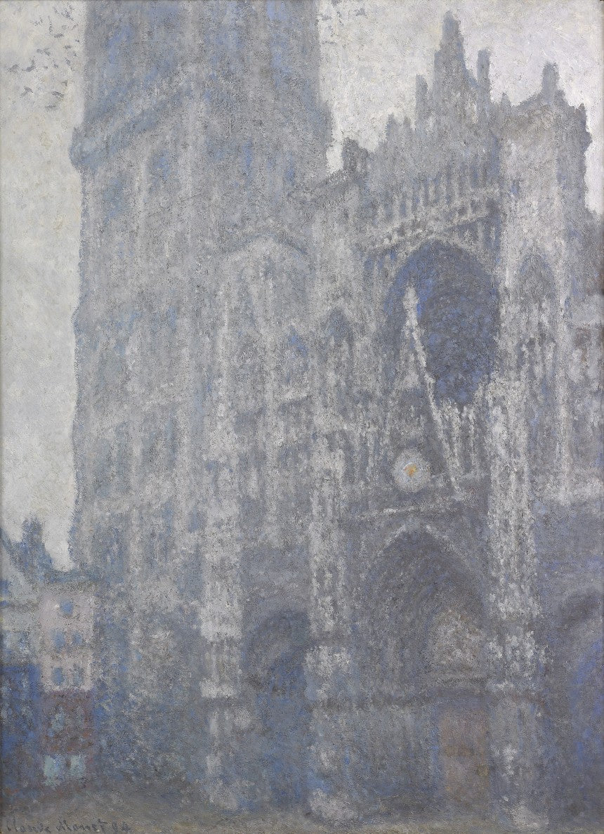 Rouen Katedrali, Portal ve Albane Kulesi, Öğle - Claude Monet