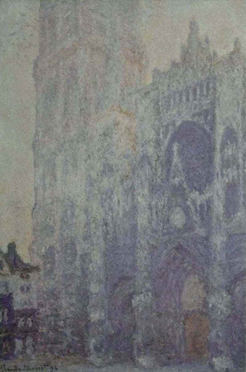 Rouen Katedrali, Portal ve Saint-Romain Kulesi, Sabah Etkisi - Claude Monet