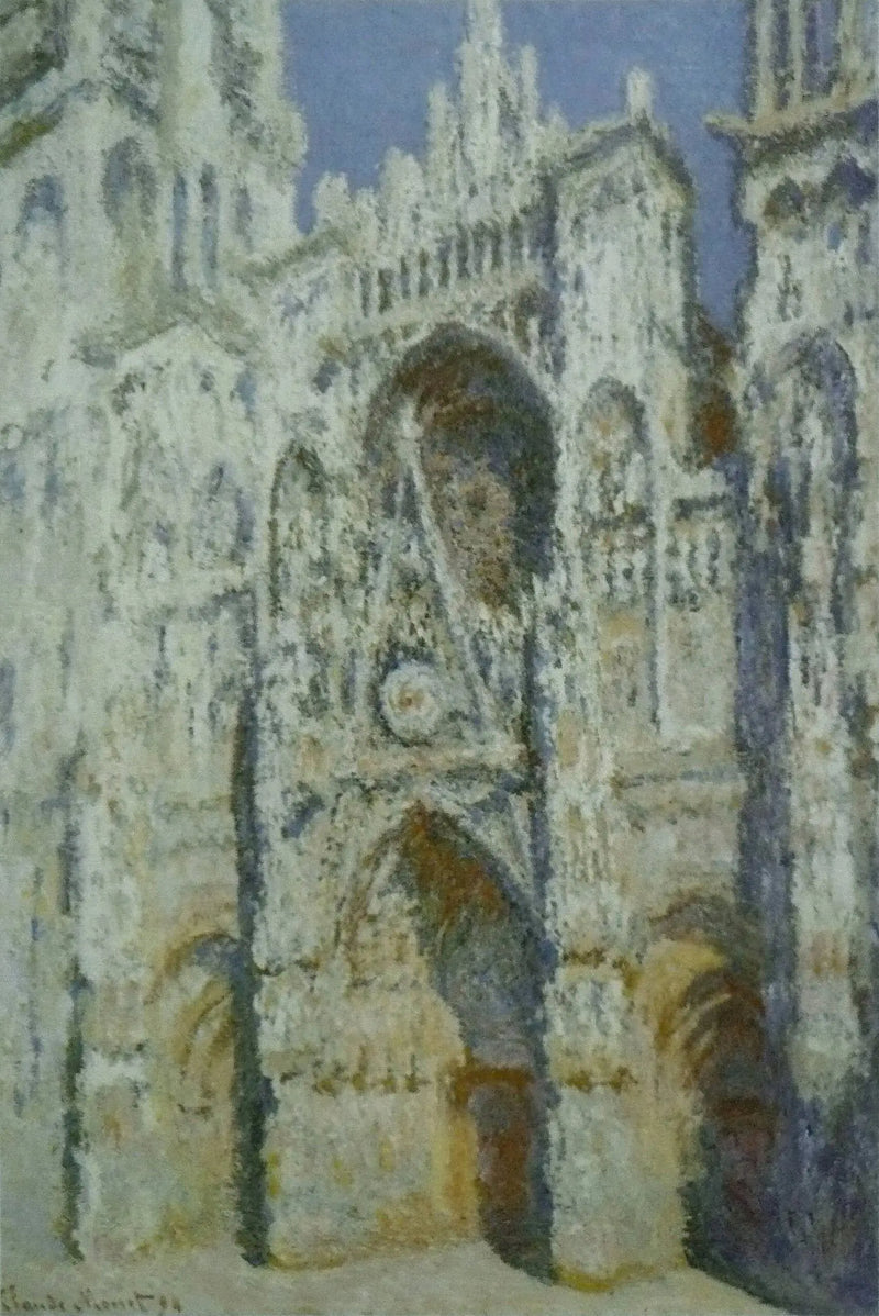 Rouen Katedrali, Portal ve Saint-Romain Kulesi, Tam Güneş - Claude Monet