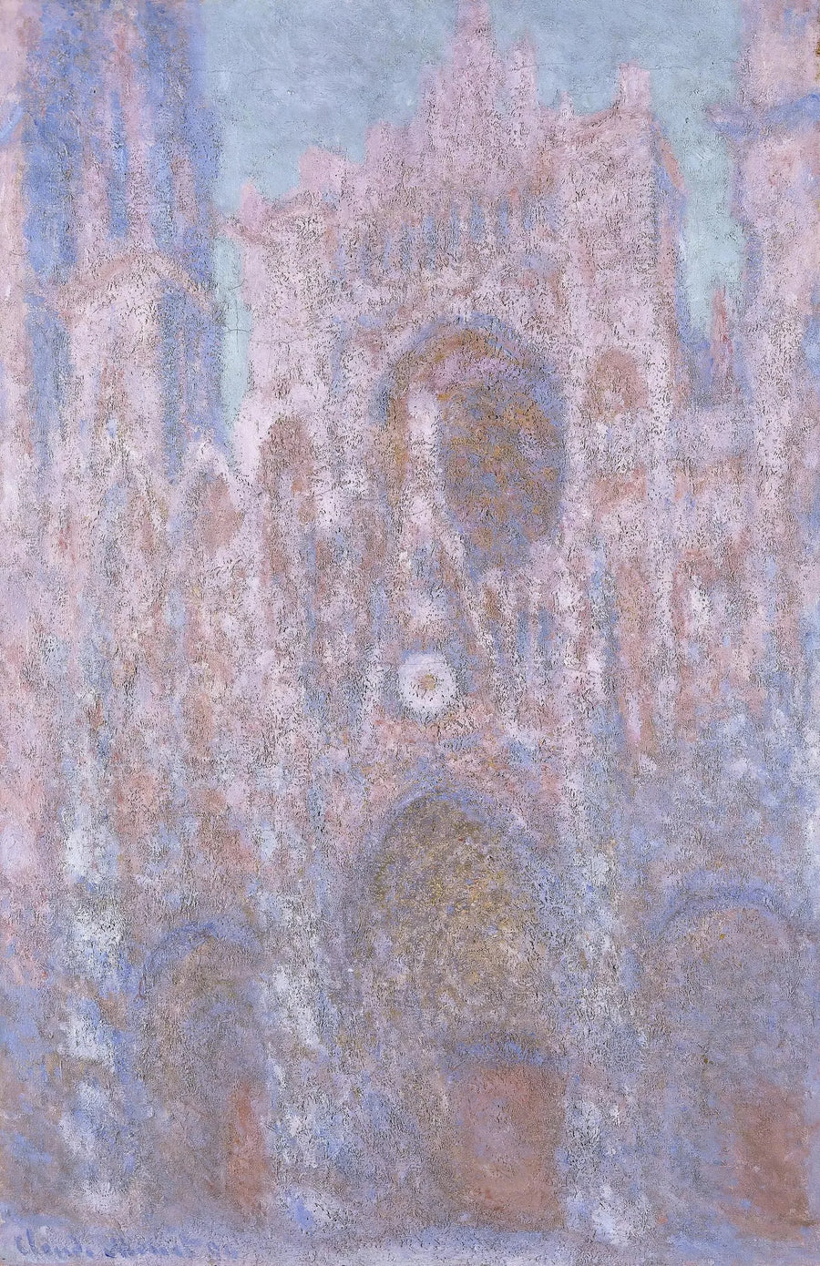 Rouen Katedrali, Gri ve Pembe Senfonisi - Claude Monet