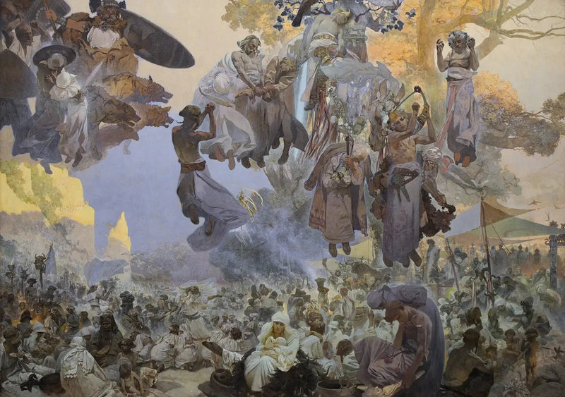 Svantovít'in Kutlaması - Alphonse Mucha
