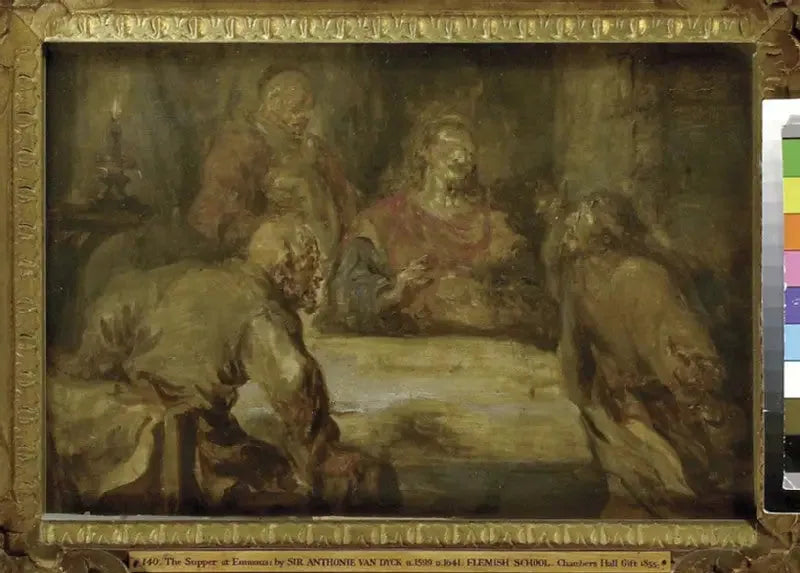 Emmaus Sofrası - Antoine van Dyck