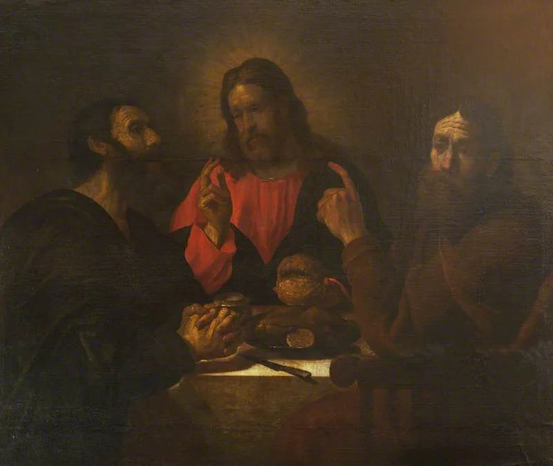 Emmaus Sofrası - Ludovico Carracci