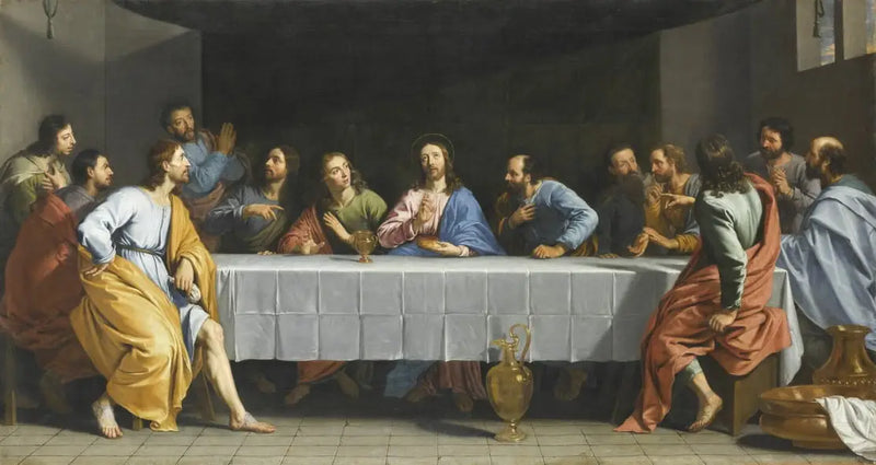 Son Akşam Yemeği, La Petite Cène - Philippe de Champaigne