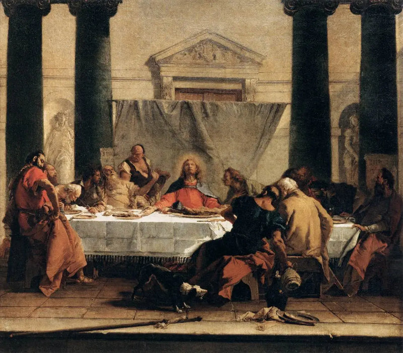 Son Akşam Yemeği - Giovanni Battista Tiepolo