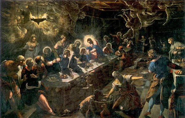 Son Akşam Yemeği - Jacopo Tintoretto