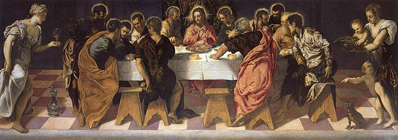 Son Akşam Yemeği - Jacopo Tintoretto